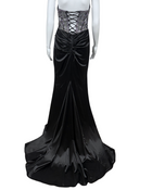 Satin Corset Gown