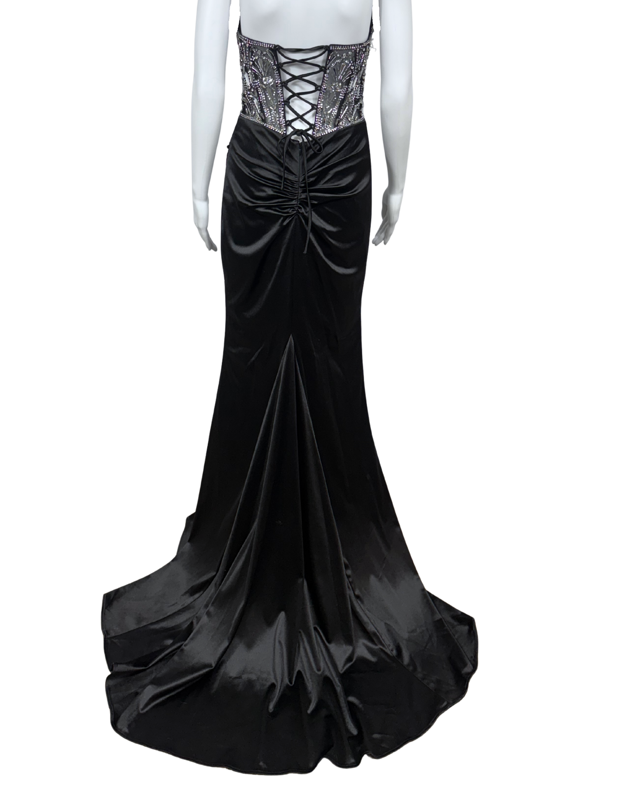 Satin Corset Gown