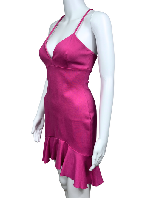 Hot Pink Mini Dress
