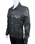 Dean Coated Denim Trucker Jacket