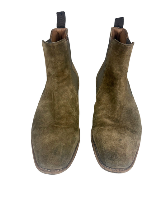 Suede Leather Chelsea Boots
