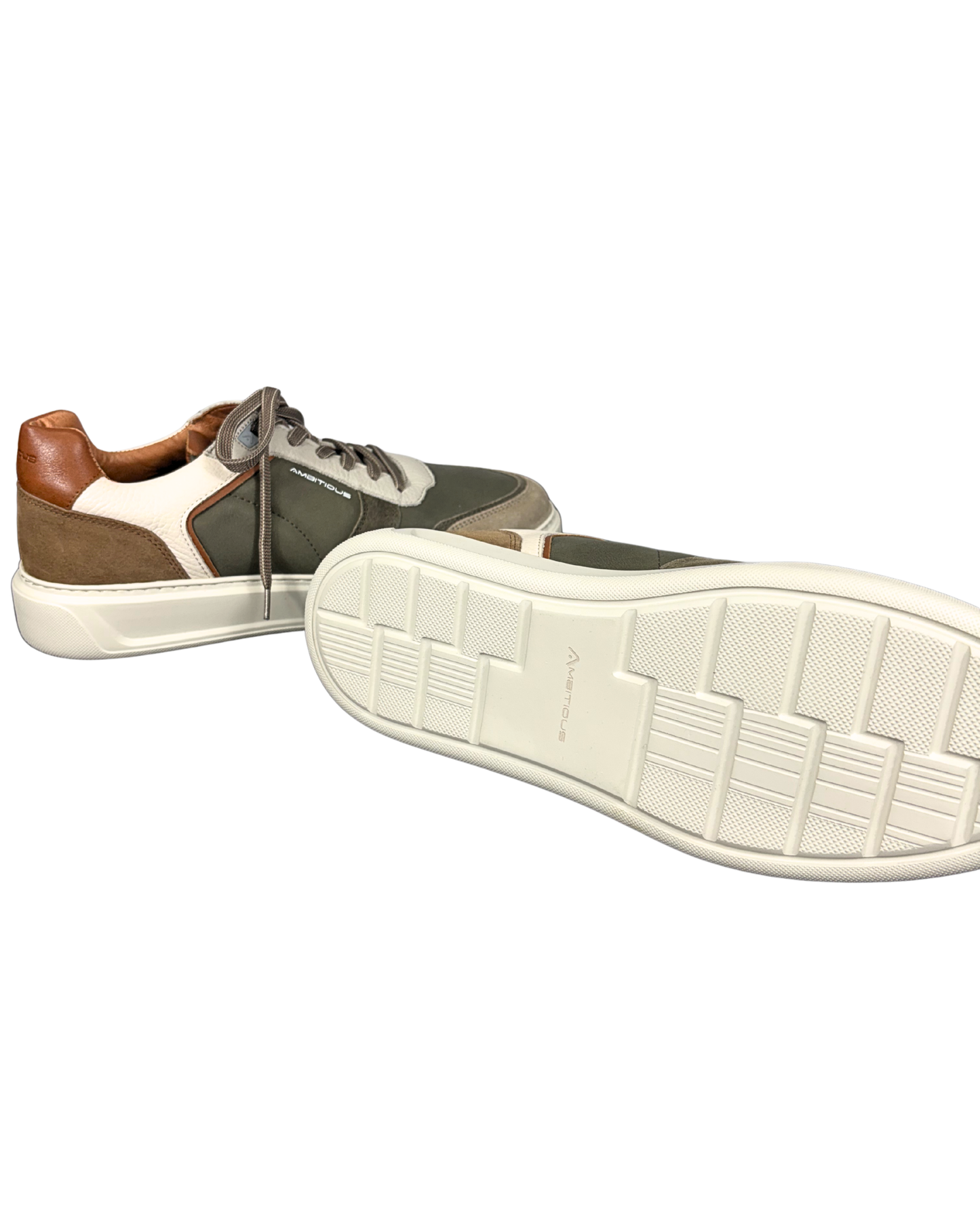 Green and Brown Sneakers