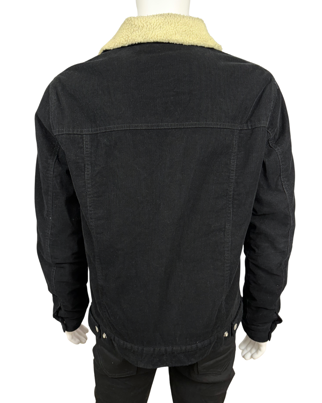Corduroy Trucker Shearling Jacket