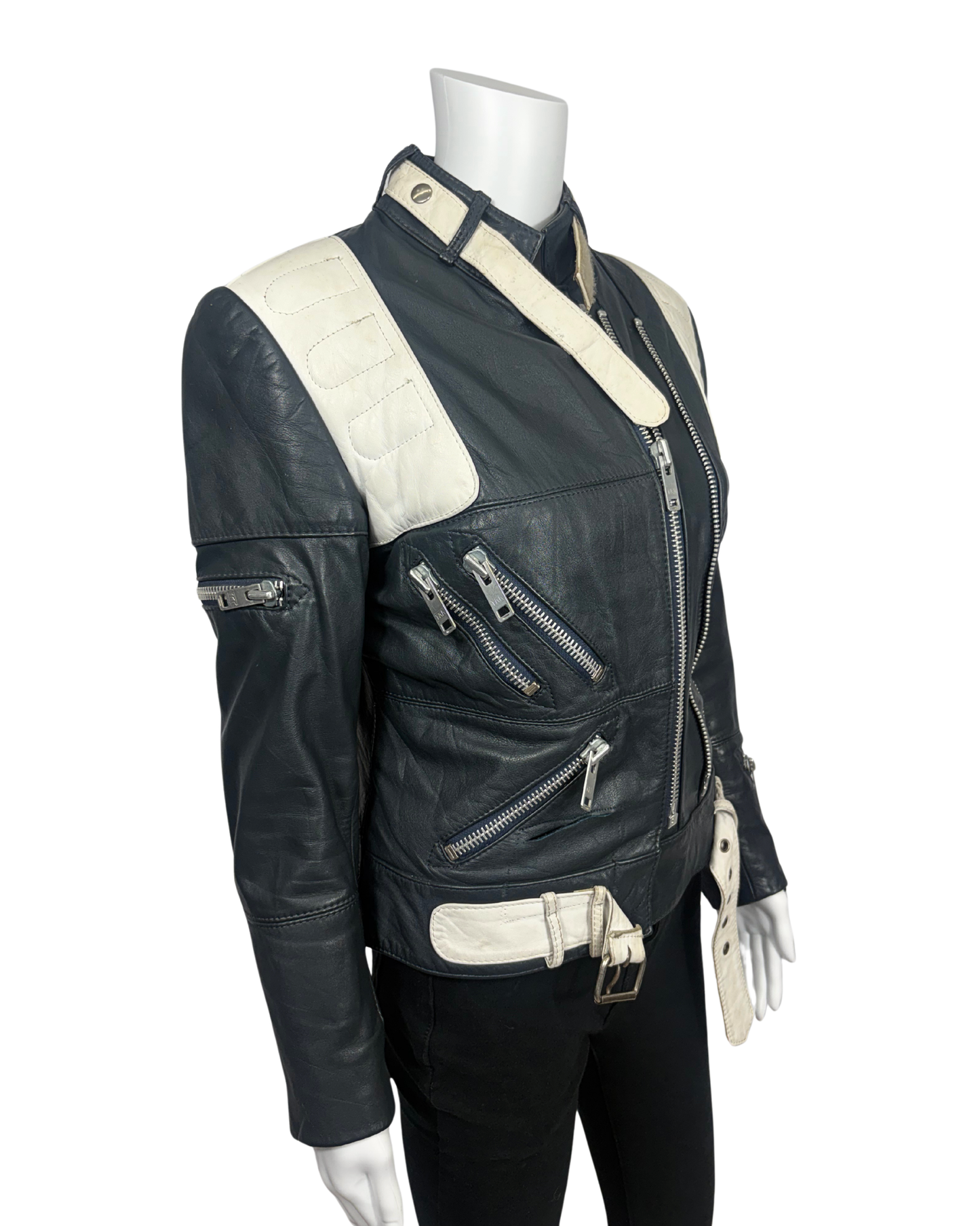 Leather Custom Moto Jacket