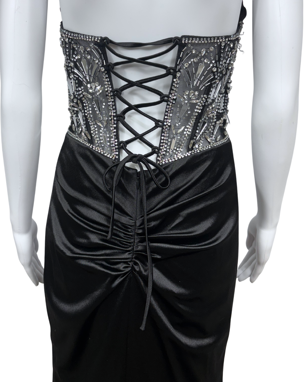 Satin Corset Gown