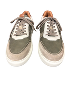 Green and Brown Sneakers