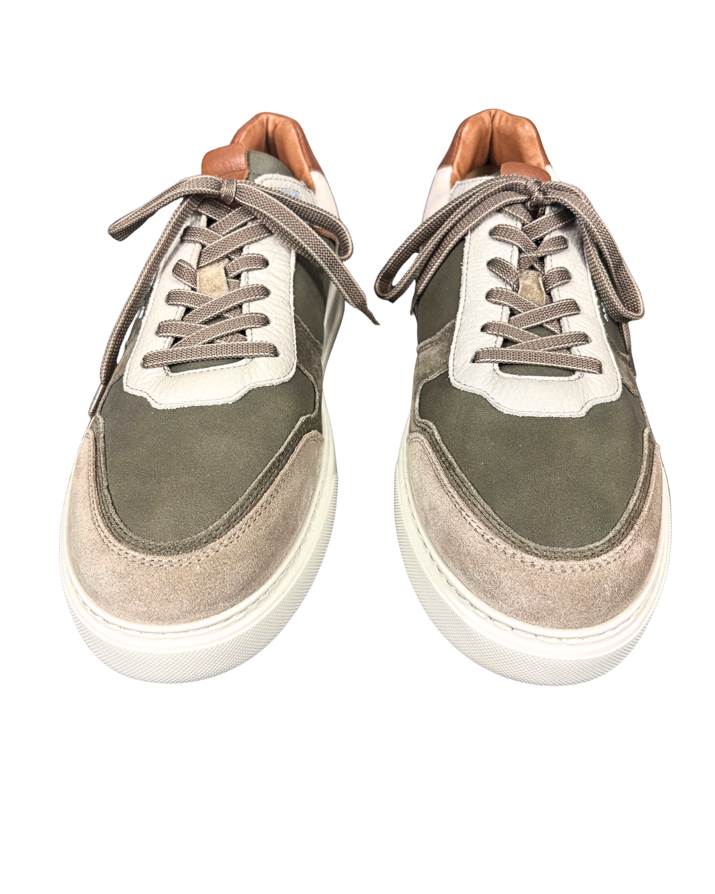 Green and Brown Sneakers