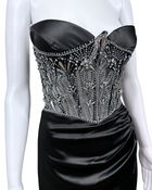 Satin Corset Gown