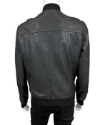 Leather Bomber Jacket