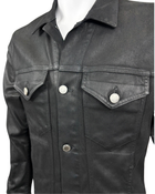 Dean Coated Denim Trucker Jacket