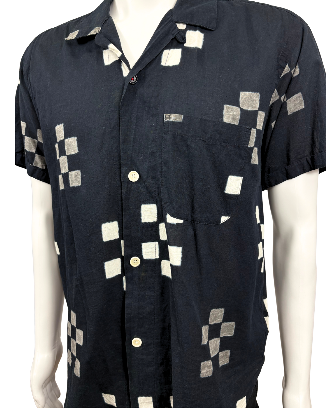 Checked Button Up Shirt