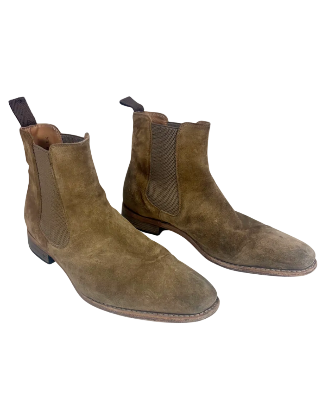 Suede Leather Chelsea Boots