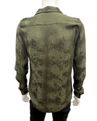 Snake Skin Button Up