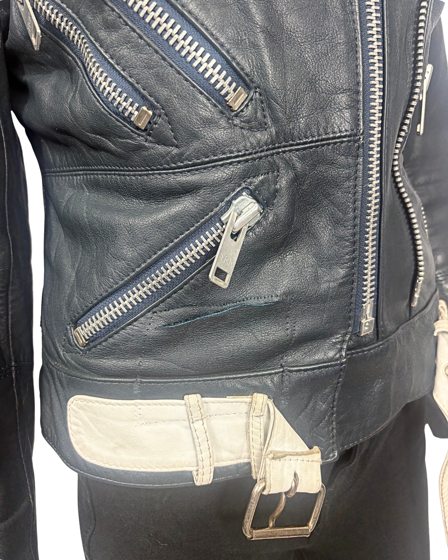 Leather Custom Moto Jacket