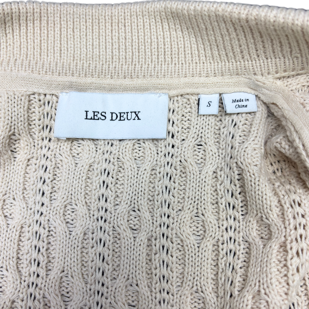 Ivory Garrett Knitted Shirt