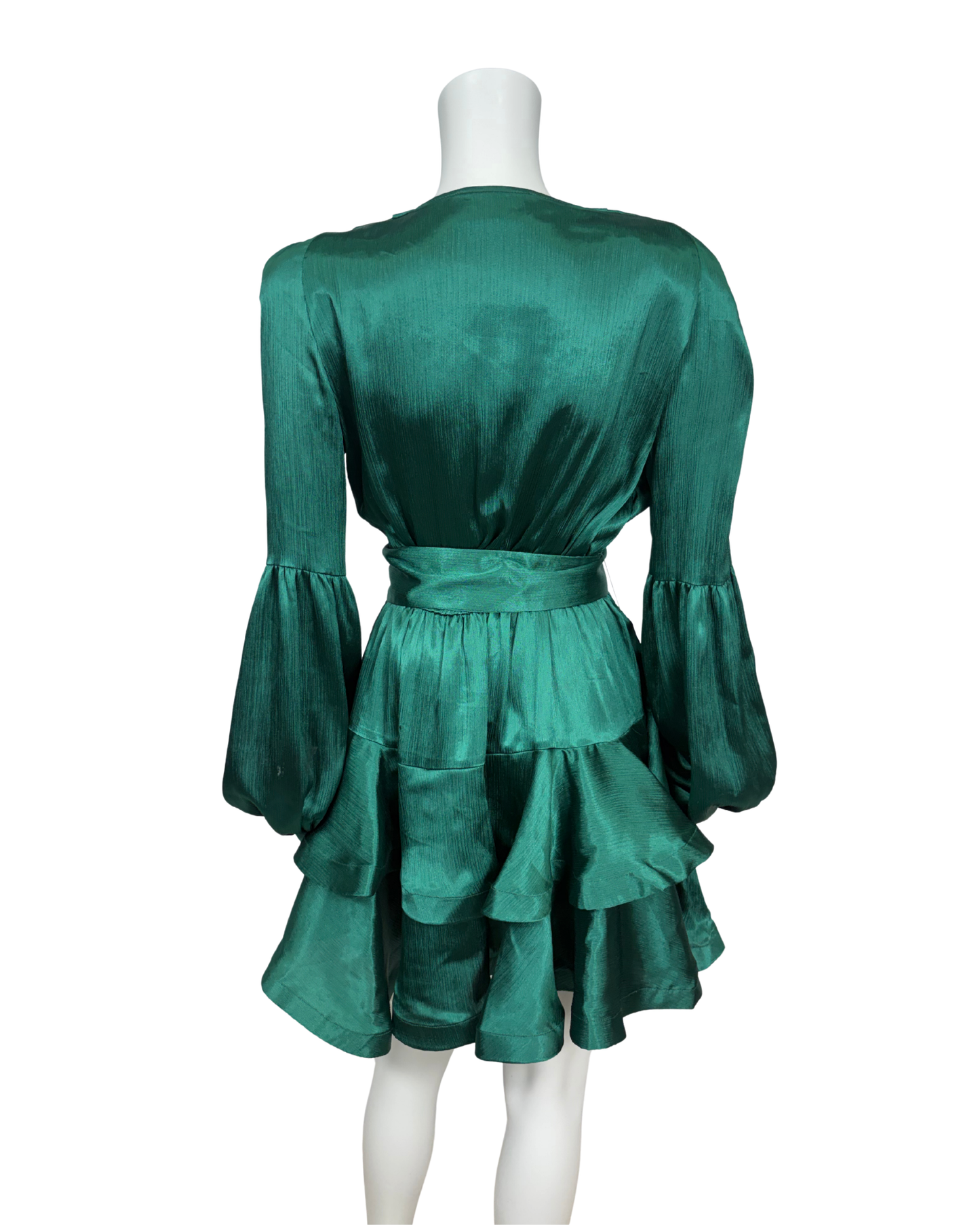 Emerald Green Bedouin Mini Dress