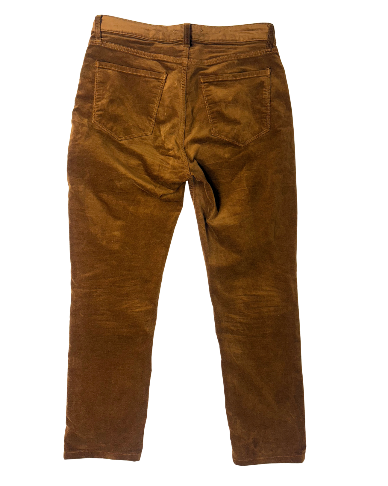 Slim Fit Velvet Pants