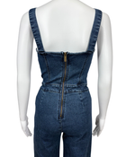 Denim Corset Jumpsuit