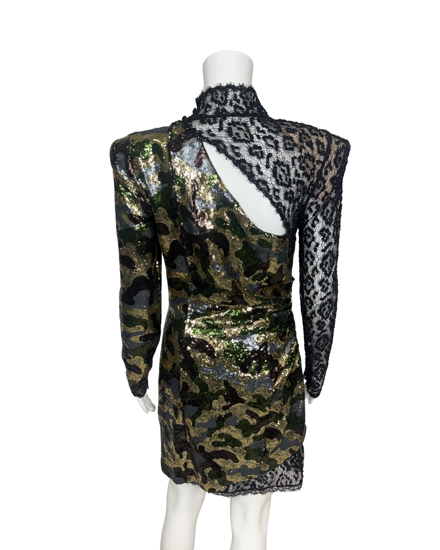 Camo Sequins Dress