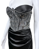 Satin Corset Gown