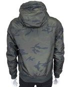 Green Camo Hooded Jacket