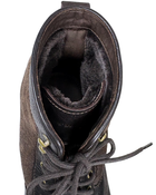 Steer Leather & Sherling Boot