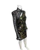 Camo Sequins Dress