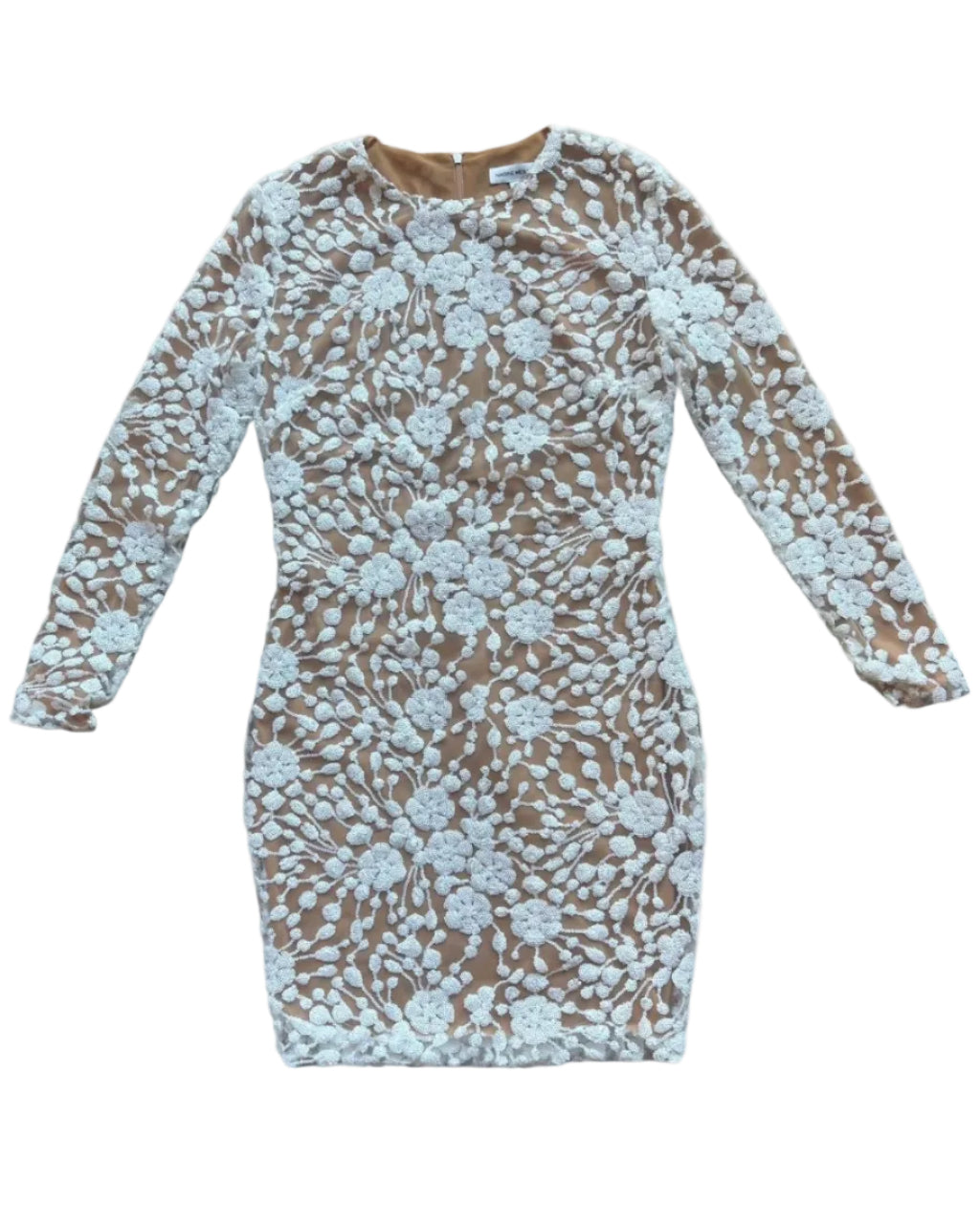 White Sequin Dress