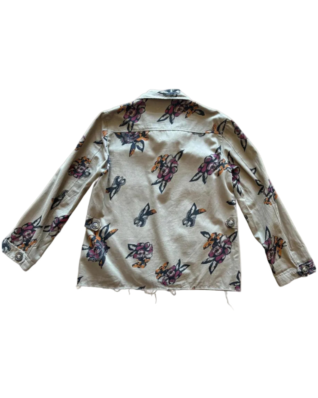 Green Floral Jacket