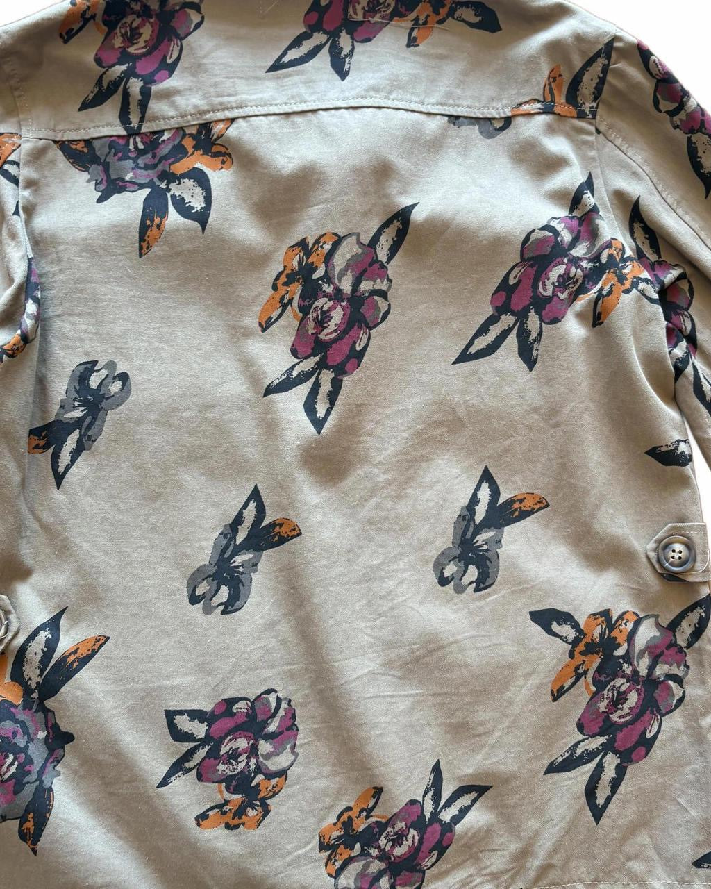 Green Floral Jacket