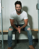 Greyson Distressed Slim Fit Jeans