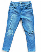 Light Wash Distressed Jeans