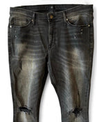 Distressed Black Skinny Jeans