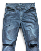Greyson Distressed Black Skinny Jeans