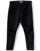 Black Ripped Knee Skinny Jeans