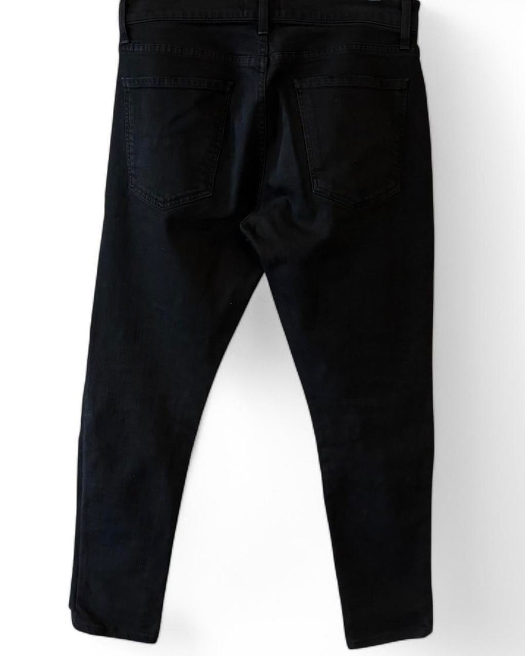 Black Ripped Knee Skinny Jeans