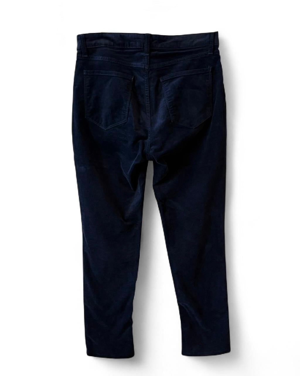Brando Velvet Jeans in Blue