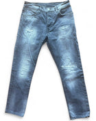 Grey Distressed Jeans