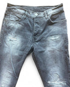 Grey Distressed Jeans