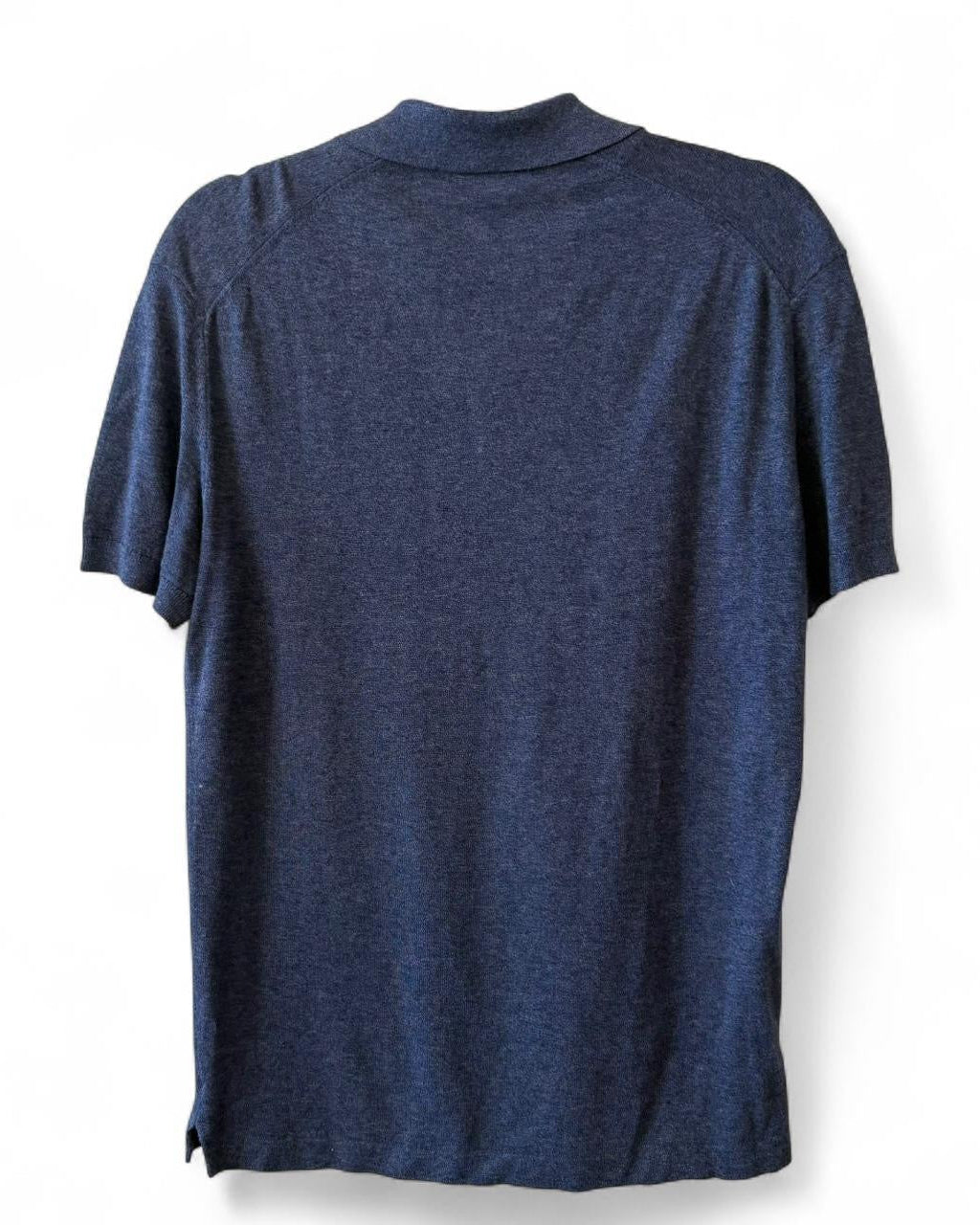 Blue Sweater Bowling Shirt