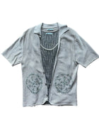 Knit Two-Piece Shirt Set