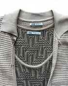 Knit Two-Piece Shirt Set
