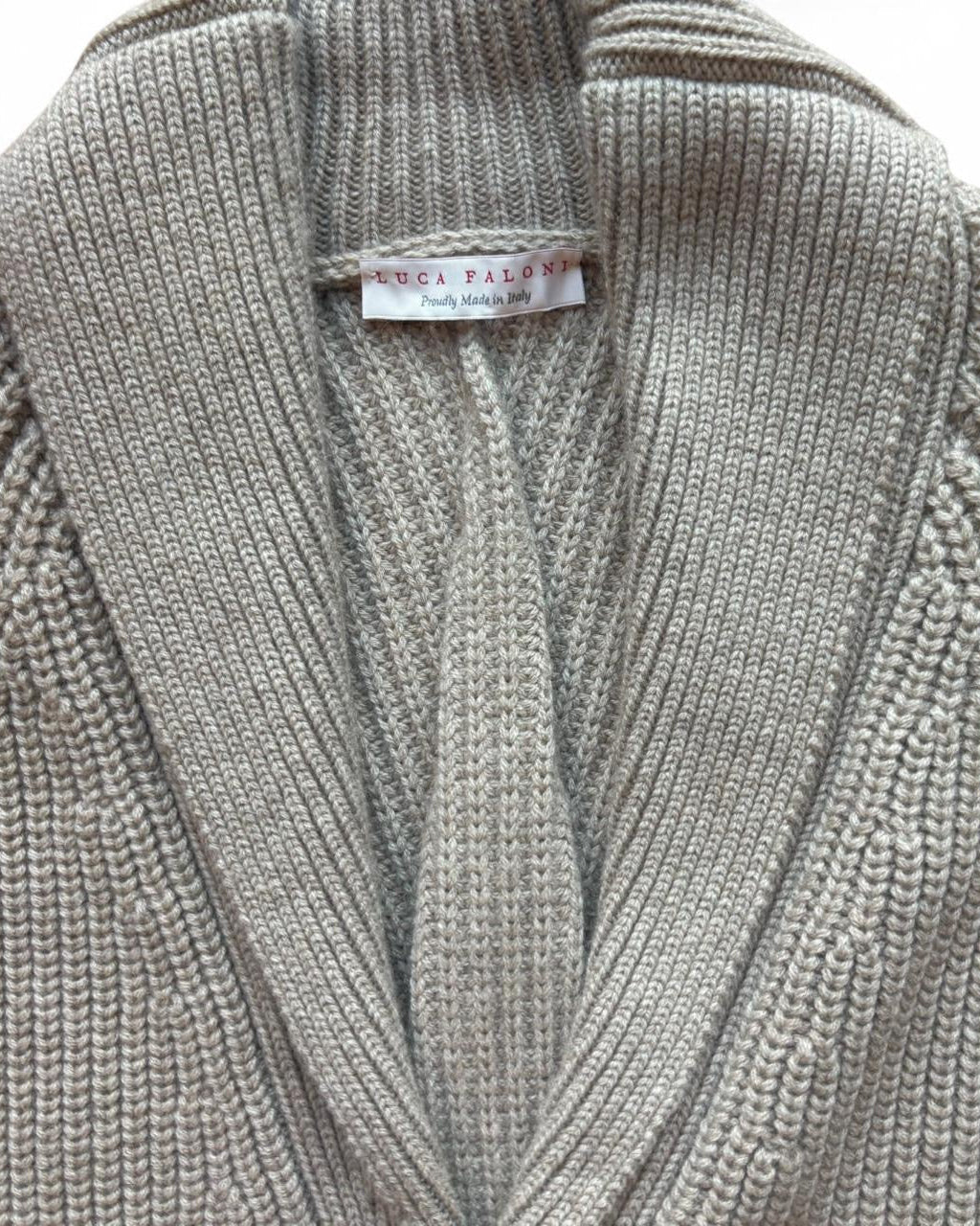 Cashmere Shawl Cardigan